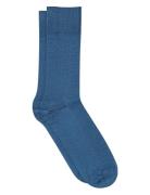 Mp Denmark Erik Socks Blå