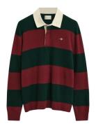 GANT Extrafine Lambswool Striped Polo Multi/patterned