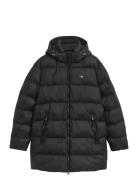 GANT Active Cloud Mid Length Jkt Svart
