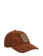 GANT G Badge Cord Cap Brun