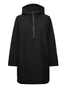 FREE/QUENT Long Poncho From Freequent In A Waterproof Material With A ...