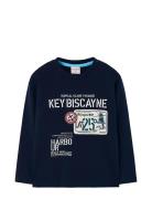 Boboli Knit T-Shirt Marinblå