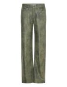 Ahlvar Gallery Aina Pu Leather Trousers Grön