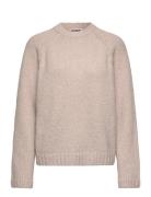 Weekday Relaxed Knitted Sweater Rosa