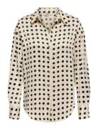 ONLY Onllydia L/S Satin Shirt Wvn Kräm