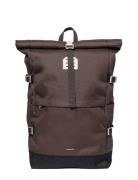 SANDQVIST Icon Rolltop Backpack L Brun