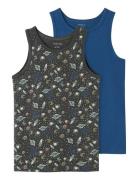 Name It Nkmtank Top 2P Iron Space Noos Grå