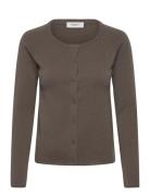 Rosemunde Rwlaica Ls O-Neck Raglan Cardigan Grå