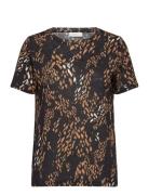 InWear Almaiw Print Tshirt Svart