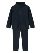 Name It Nmnspektra Fleece Set Fo Marinblå