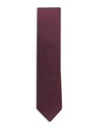 HUGO Tie Cm 6 Burgundy