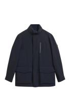 GANT Double Mid Length Jacket Marinblå