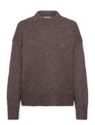 Rosemunde Rwtulip Wool Blend Ls Turtleneck Pl Grå