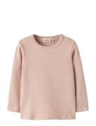 Lil'Atelier Nmfthora Hir Ls Slim Top Lil Rosa
