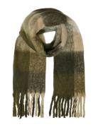 Vero Moda Vmivy League Scarf Noos Khaki Green