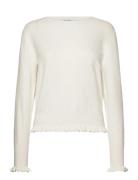 Rosemunde Rwdahlia Ls O-Neck Pullover Vit