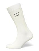 Copenhagen Studios Cph Wool Socks 4 Wool Mix Black Kräm