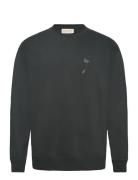 Revolution Printed Crewneck Svart