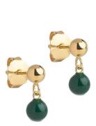 Enamel Copenhagen Studs, Mina Grön