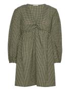 Bzr Mindy Dina Dress Khaki Green