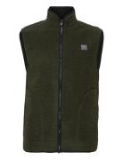 H2O Langli Pile Waistcoat Grön