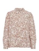 Cream Crmalinka Printed Shirt Multi/patterned