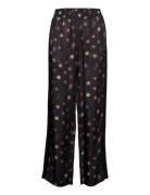 Scotch & Soda Gia - Mid Rise Wide Leg Printed Elasticated Trousers Mul...
