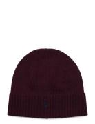 Polo Ralph Lauren Signature Pony Wool Beanie Röd