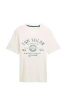 Tom Tailor Logo Tee Vit