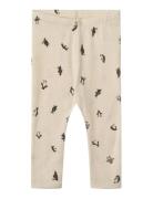 Wheat Wool Leggings Agi Beige