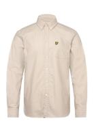 Lyle & Scott Plain Oxford Shirt Beige