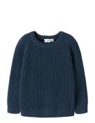 Name It Nmmvolly Ls Knit Marinblå