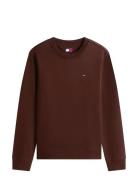 Tommy Jeans Tjw Reg S Flag Crew Brun