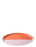 Arabia Vuokko Tray 35Cm 2-Väri Pink-Red Rosa