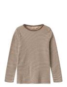 Wheat Wool T-Shirt L/S Alfie Beige