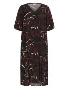 Kaffe Curve Kcmilana Dress Brun