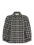 Karen By Simonsen Kbbelis Frosty Blouse Svart