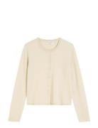 Marc O'Polo Cardigans Long Sleeve Kräm