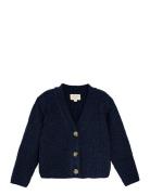 Creamie Cardigan Knit Marinblå