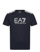EA7 T-Shirt Marinblå