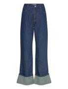 Minus Msbora Fold Up Pant Blå