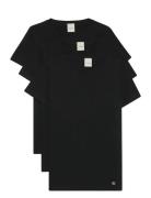 Calvin Klein Cotton Tee 3Pk Svart