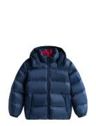 Tommy Hilfiger Essential Down Jacket Marinblå
