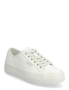 Calvin Klein Vulc Flatf Lace Up Lth Vit