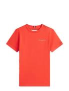 Tommy Hilfiger Mini Corp T-Shirt Korall