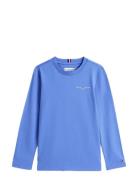 Tommy Hilfiger Mini Corp T-Shirt Ls Blå