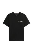 Tommy Hilfiger Small Crest Outline Tee Svart