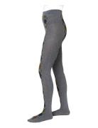 Swedish Stockings Kristina Argyle Organic Cotton Tights Grå