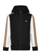 BOSS Hooded Cardigan Svart