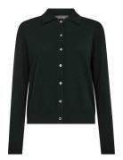 MOS MOSH Mmrelena Flip Knit Cardigan Svart